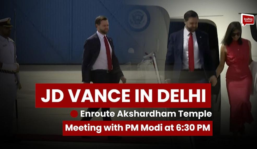 US Vice President JD Vance arrives in India. Time for tough talks on trade?